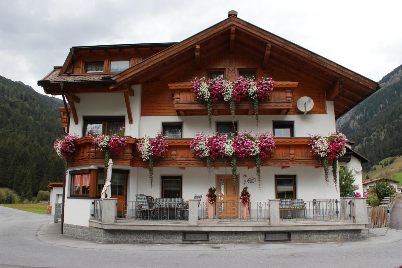 Haus Andrea Leilighet Sankt Leonhard im Pitztal Eksteriør bilde